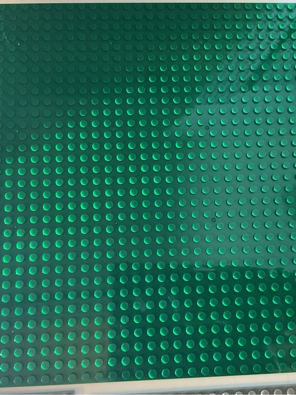 12 pc lot of Lego compatible base plates gray, green, blue, street/road